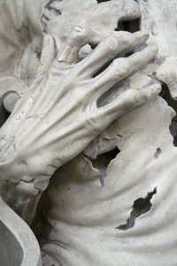 Desollado, o El Esqueleto (detalle)
