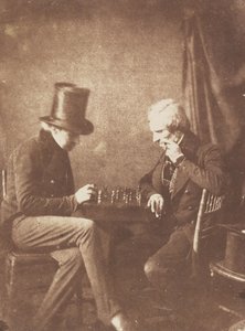 Los jugadores de ajedrez, ca. 1845