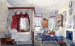 El dormitorio de Julia en Holywell