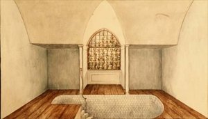 La Sala de Baños Fríos en Aynhoe