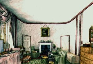 La Habitación Rosa en Aynhoe de Lili Cartwright