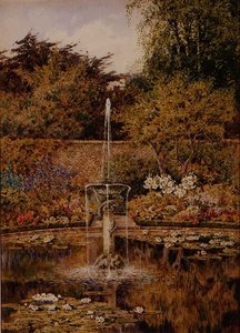 Un viejo jardín acuático de Lilian Stannard