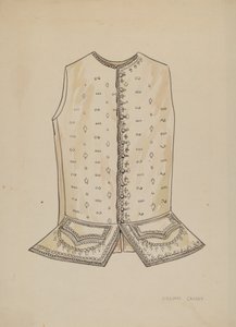 Chaleco de hombre de Lillian Causey