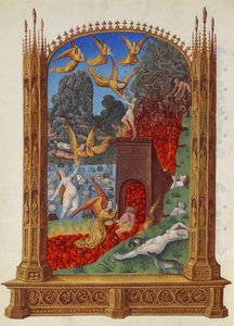 Las almas purificadas en el purgatorio Les Très Riches Heures du duc de Berry