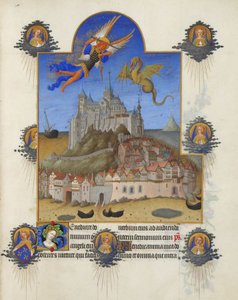 Las Muy Ricas Horas del Duque de Berry - La Misa de San Miguel de Limbourg Brothers