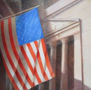 Estrellas y rayas, Bolsa de Valores de Nueva York de Lincoln Seligman