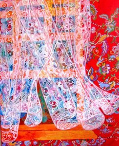 Cottage Wind, 2015 (mixto) de linda arthurs