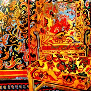 Habitación Suzani, 2011 (técnica mixta) de linda arthurs