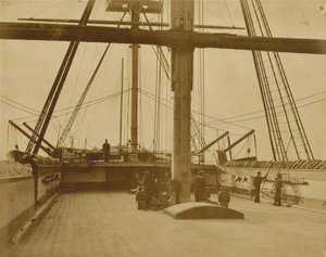 Cuartel general del HMS "Impregnable",1852-1854 (foto) de Linnaeus Tripe