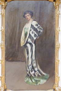 Retrato de Irma Gramatica de Lino Selvatico