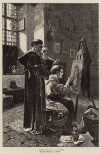 Una Vista Privada en un Monasterio de Lionel Charles Henley