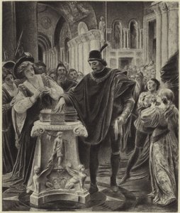 La elección de Bassanio de Lionel Royer