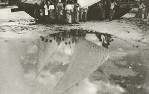 Vela de balancín (foto en blanco y negro) de Lionel Wendt