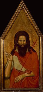 Juan el Bautista (témpera sobre madera) de Lippo di Benivieni