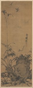 Lily and Butterflies de Liu Shanshou