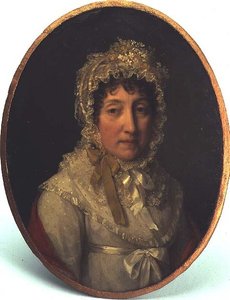 Retrato de una Dama Anciana de Lizinska Aimee Zoe de Mirbel