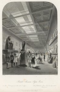 Sala Elgin en el Museo Británico de Llewellyn Jewitt