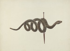 Veleta de serpiente, c. 1938 de Lloyd Broome