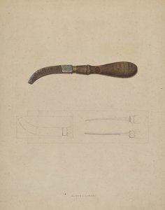 Archivo de Clavijas de Madera, c. 1937 de Lloyd Charles Lemcke