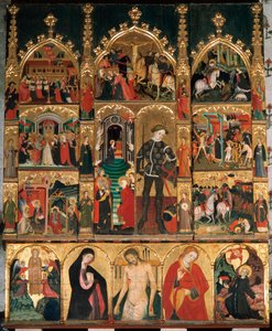 Retablo de La Virgen y San Jorge (Sant Jordi)