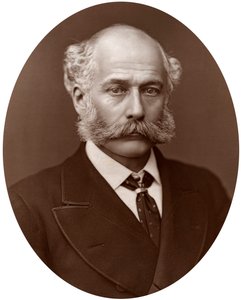 Sir Joseph Bazalgette, CB, ingeniero civil británico, 1877 de Lock and Whitfield