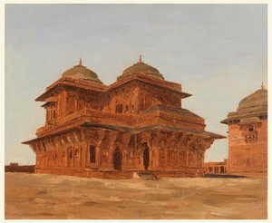 Fatehpur Sikri, Palacio de Birbal, India