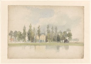 Casa en el Vliet en Voorburg de Lodewijk Johannes Kleijn