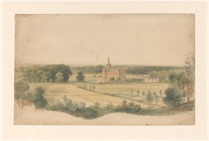 Castillo de Moyland, cerca de Kleve de Lodewijk Johannes Kleijn