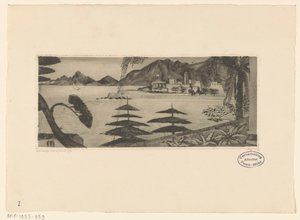 Ajaccio (título original) de Lodewijk Schelfhout (signed by artist)