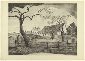 Granja con ganado en Holanda
Grande ferme Hollandais (título original) de Lodewijk Schelfhout (signed by artist)