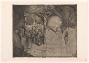 Gólgota I (título original) de Lodewijk Schelfhout (signed by artist)