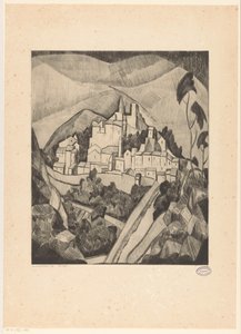 Les Angles I (título original del objeto) de Lodewijk Schelfhout (signed by artist)