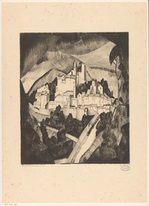 Les Angles I (título original del objeto) de Lodewijk Schelfhout (signed by artist)