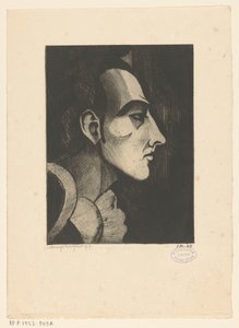 Pierrot I (título original) de Lodewijk Schelfhout (signed by artist)