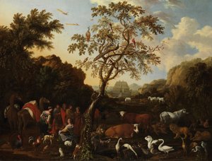 El Arca, ca. 1700 de Lodewyk Tieling