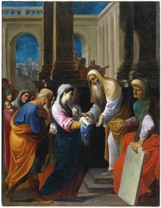 La Presentación en el Templo de Lodovico Carracci