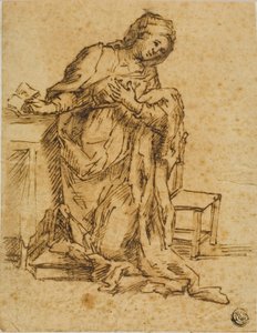 Virgen Anunciada de Lodovico Carracci
