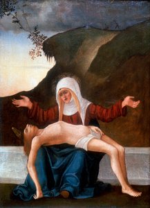Piedad, principios del siglo XVI de Lodovico Mazzolini