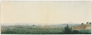Landscape Near Paris de Léon Bonvin