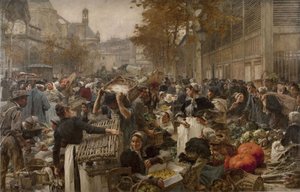 Les Halles de Léon Lhermitte