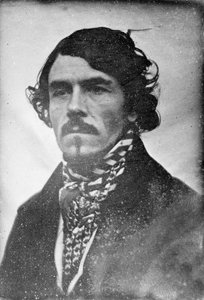 Retrato de Eugène Delacroix, de frente, cabeza y hombros, 1842