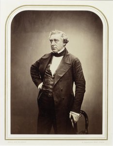 Retrato de Robert Stephenson 1803-1859, 1856 de London . Photo studio Maull and