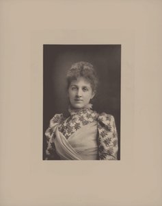 Retrato de la pianista y compositora Liza Lehmann 1862-1918