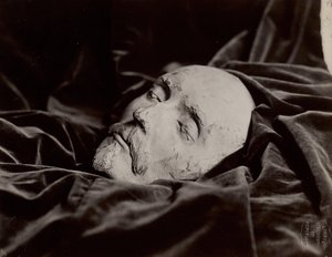 [Máscara mortuoria de William Shakespeare], c.1865