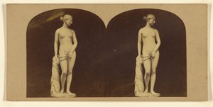 El esclavo griego. Por Hiram Powers. de London Stereoscopic and Photographic Company