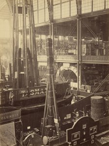 Vista del arte en la Exposición de 1862 de London Stereoscopic and Photographic Company