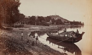 Barcos en Ava, Birmania de Lord Henry Rawlinson