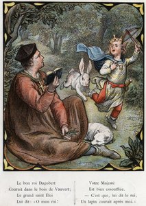 Ilustración de Lorenz Frolich (1820-1908) para la canción popular 