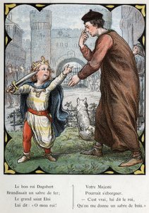 Ilustración de Lorenz Frolich (1820-1908) para la canción popular 