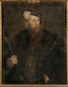 Retrato del Rey Gustavo I de Suecia (1496-1560) de Lorens the Younger Pasch